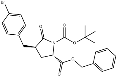 (4R)-BOC-4-(4-BROMBENZYL)-PYR-OBZL