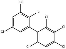 2,2',3,3',4,5',6-HEPTACHLOROBIPHENYL Structural