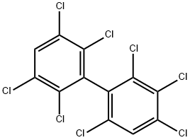 2,2',3,3',4,5',6,6'-OCTACHLOROBIPHENYL Structural