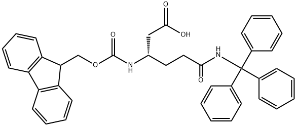 (s)-3-(fmoc-amino)-n-trityl-adipic acid 6-amide