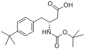 BOC-(R)-3-AMINO-4-(4-TERT-BUTYL-PHENYL)-BUTYRIC ACID Structural