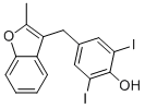 3-[(3,5-DIIODO-4-HYDROXYPHENYL)METHYL]-2-METHYLBENZOFURAN