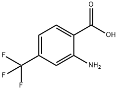 2-AMINO-4-(TRIFLUOROMETHYL)BENZOIC ACID Structural