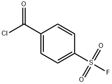 4-(FLUOROSULFONYL)BENZOYL CHLORIDE Structural