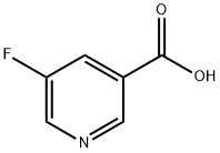 5-Fluoronicotinic acid Structural