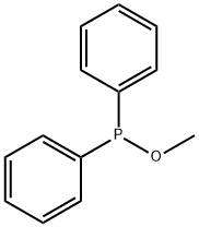 Diphenylmethoxyphosphine Structural