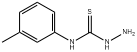 3-Methylphenylthiosemicarbazide Structural