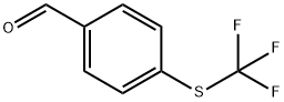 4-(TRIFLUOROMETHYLTHIO)BENZALDEHYDE Structural