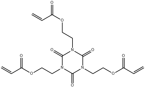 ISOCYANURIC ACID TRIS(2-ACRYLOYLOXYETHYL) ESTER Structural