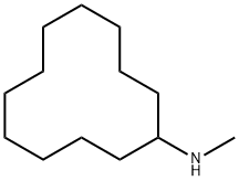 N-METHYLCYCLODODECYLAMINE Structural