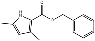 Benzyl 3,5-dimethylpyrrole-2-carboxylate Structural