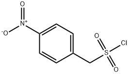 (4-Nitrophenyl)methanesulfonyl chloride Structural