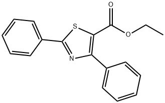 ETHYL 2,4-DIPHENYL-1,3-THIAZOLE-5-CARBOXYLATE Structural