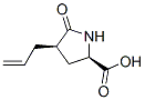 D-Proline, 5-oxo-4-(2-propenyl)-, (4R)- (9CI) Structural