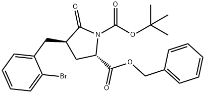 (4R)-BOC-4-(2-BROMBENZYL)-PYR-OBZL