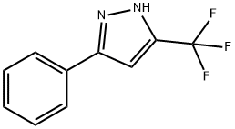 5-PHENYL-3-(TRIFLUOROMETHYL)PYRAZOLE Structural