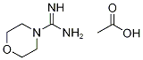 Morpholine-4-carboxamidinium acetate Structural