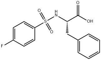 2-([(4-FLUOROPHENYL)SULFONYL]AMINO)-3-PHENYLPROPANOIC ACID