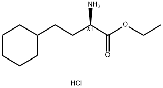 R(-)-2-AMINO-4-CYCLOHEXYLBUTTERSRE-ETH Structural