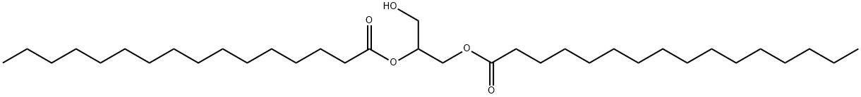 1,2-DIPALMITOYL-RAC-GLYCEROL Structural