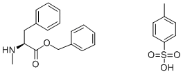 N-ME-PHE-OBZL P-TOSYLATE Structural