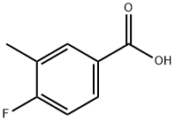 4-FLUORO-3-METHYLBENZOIC ACID Structural