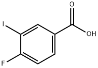 4-FLUORO-3-IODOBENZOIC ACID Structural