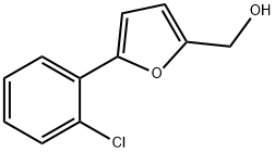 [5-(2-CHLORO-PHENYL)-FURAN-2-YL]-METHANOL Structural