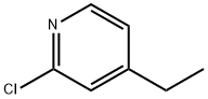 2-Chloro-4-ethylpyridine Structural