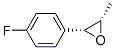 Oxirane, 2-(4-fluorophenyl)-3-methyl-, (2R,3S)- (9CI) Structural