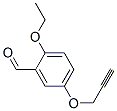 Benzaldehyde, 2-ethoxy-5-(2-propynyloxy)- (9CI) Structural