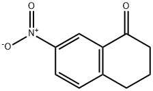 7-Nitro-1-tetralone Structural