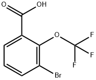 3-BROMO-2-(TRIFLUOROMETHOXY)BENZOIC ACID Structural