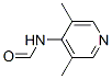 Formamide, N-(3,5-dimethyl-4-pyridinyl)- (9CI) Structural
