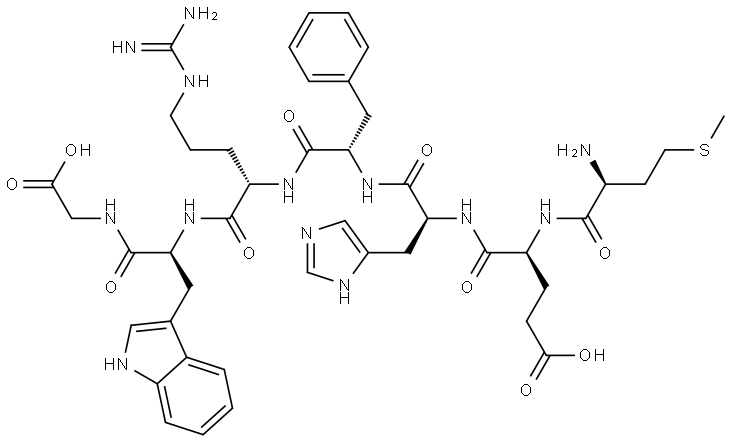 MET-GLU-HIS-PHE-ARG-TRP-GLY Structural