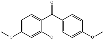 2,4,4'-TRIMETHOXYBENZOPHENONE Structural