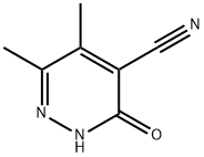 5,6-dimethyl-3-oxo-2H-pyridazine-4-carbonitrile Structural