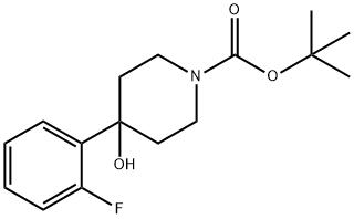 1-N-BOC-4-(2-FLUOROPHENYL)-4-HYDROXYPIPERIDINE