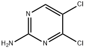 2-Pyrimidinamine,4,5-dichloro-(9CI) Structural