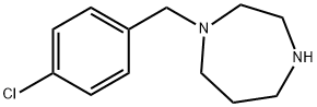 1-(4-CHLOROBENZYL)-1,4-DIAZEPANE Structural