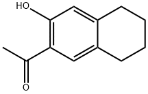 1-(3-HYDROXY-5,6,7,8-TETRAHYDRO-NAPHTHALEN-2-YL)-ETHANONE Structural