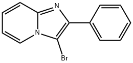 3-BROMO-2-PHENYL-IMIDAZO[1,2-A]PYRIDINE Structural