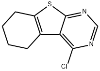 4-CHLORO-5,6,7,8-TETRAHYDROBENZO[4,5]THIENO[2,3-D]PYRIMIDINE Structural