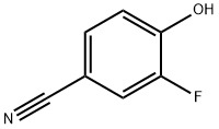 3-Fluoro-4-hydroxybenzonitrile Structural