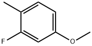 3-FLUORO-4-METHYLANISOLE Structural