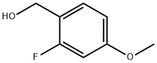 2-FLUORO-4-METHOXYBENZYL ALCOHOL Structural