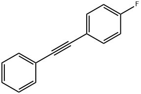 1-FLUORO-4-(2-PHENYLETHYNYL)BENZENE Structural