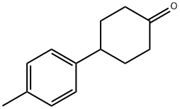 4-(4-Methylphenyl)cyclohexanone Structural