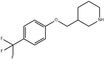 3-{[4-(TRIFLUOROMETHYL)PHENOXY]METHYL}-PIPERIDINE