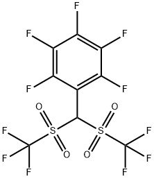 1-[BIS(TRIFLUOROMETHANESULFONYL)METHYL]-2,3,4,5,6-PENTAFLUOROBENZENE